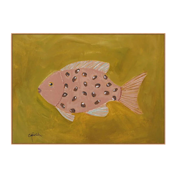 Pink Fish - Poster Print – Lamington Noosa