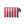 Load image into Gallery viewer, Red Blue Stripe Large Zip Pouch
