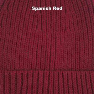 WINTER BEANIES | FIXED UNISEX - Spanish Red