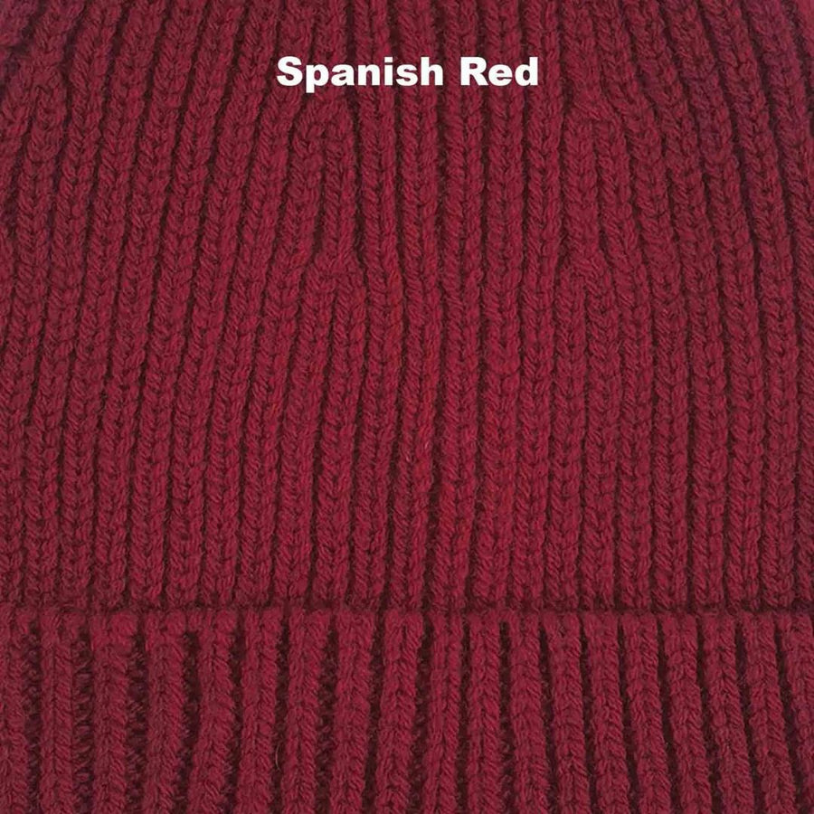 WINTER BEANIES | FIXED UNISEX - Spanish Red