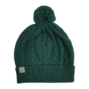 WINTER BEANIES | CABLE - Cossack Green