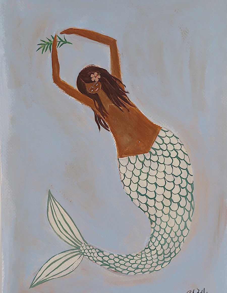 Lady of the deep no.2 - Poster Print