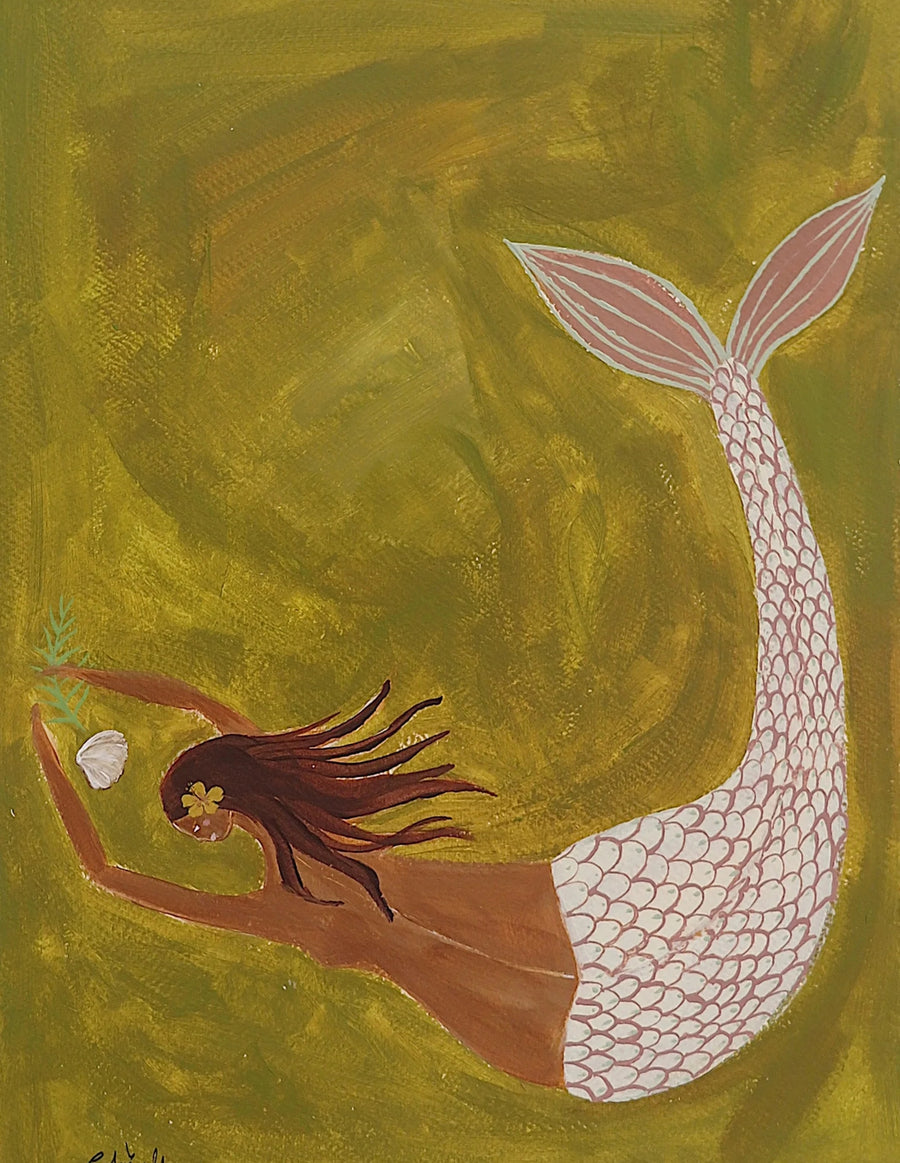 Lady of the deep no.1 - Poster Print