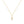 Load image into Gallery viewer, November Gold Birthstone Charm Necklace
