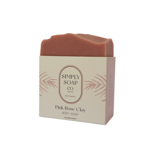 Pink Rose Clay Body Soap