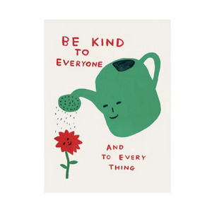 Be Kind To Everyone x David Shrigley Tea Towel