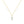 Load image into Gallery viewer, March Gold Birthstone Charm Necklace
