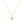 Load image into Gallery viewer, August Gold Birthstone Charm Necklace
