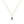 Load image into Gallery viewer, September Gold Birthstone Charm Necklace

