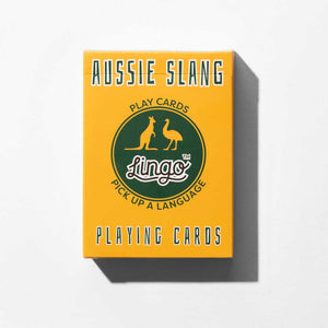 Aussie Lingo playing cards