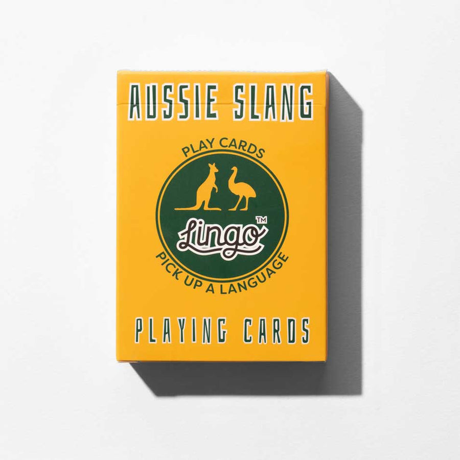 Aussie Lingo playing cards
