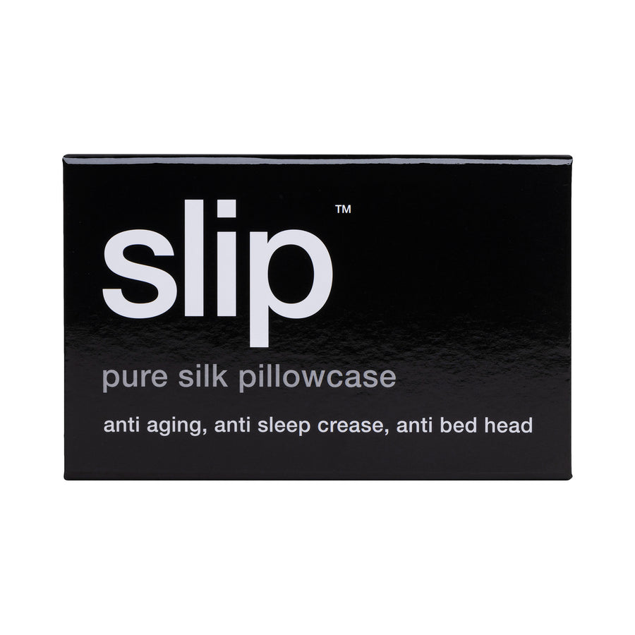 Black Silk Queen Pillowcase