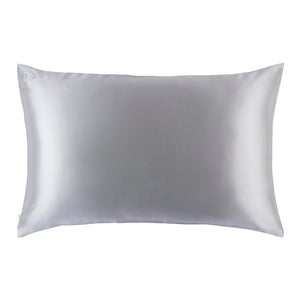 Silver Silk Queen Pillowcase