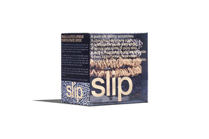 Silk Scrunchies Small Skinny - Mixed Leopard