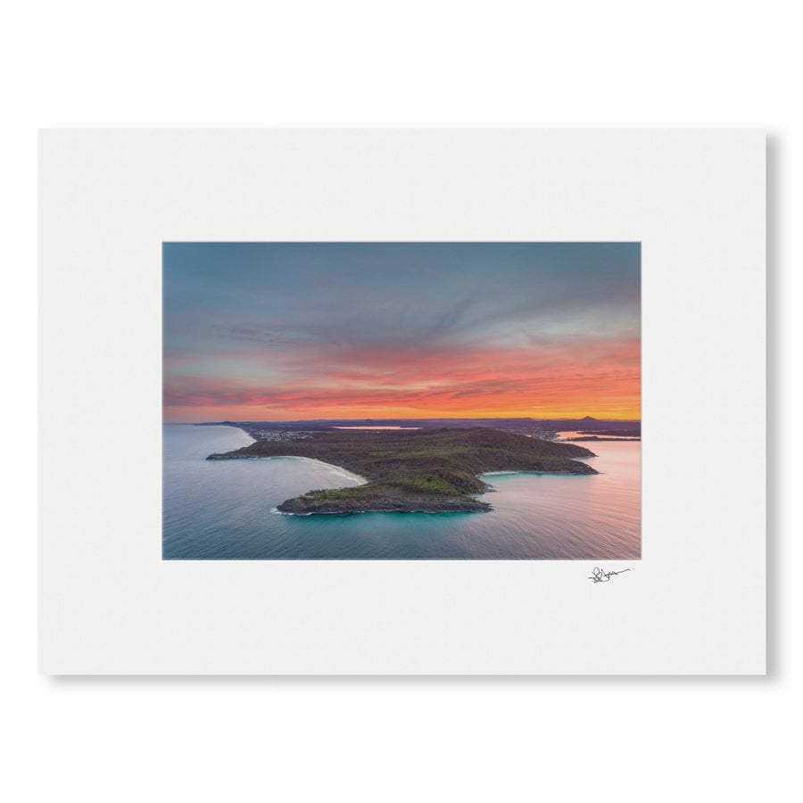 National Park Sunset Photographic Print