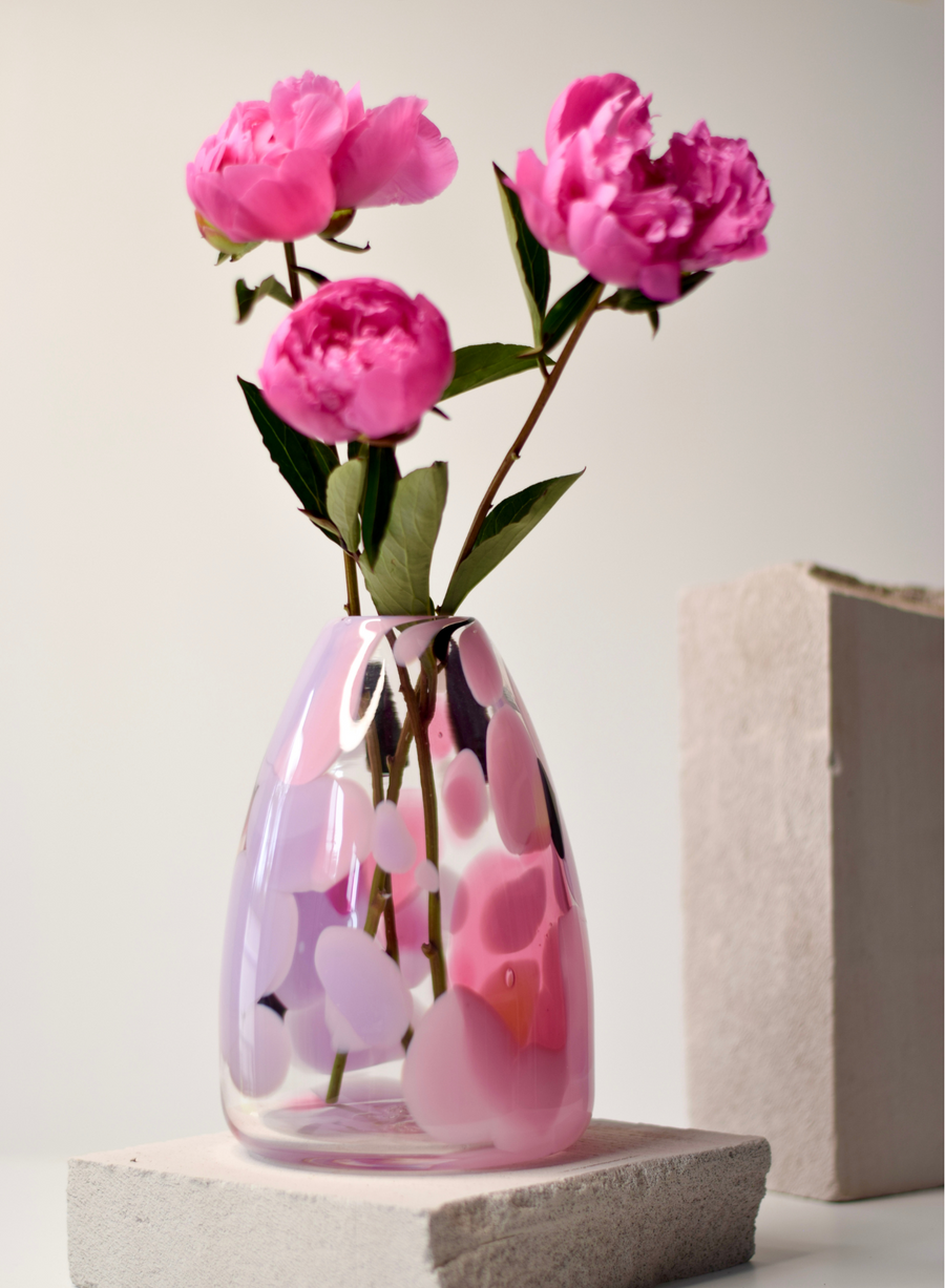 Rock Candy Vase - Large - Rose