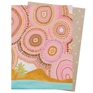 Eco Friendly Greeting Card - Seven Sisters & The Sea