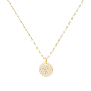 Virgo Zodiac Charm Necklace