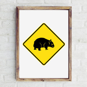 Wombat print