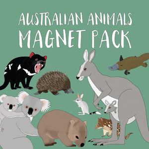 Australian Animal Magnet Set