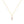 Load image into Gallery viewer, October Gold Birthstone Charm Necklace
