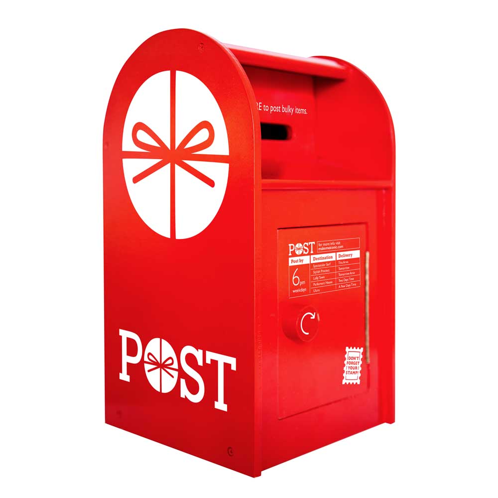 Iconic Wooden Post Box – Lamington Noosa
