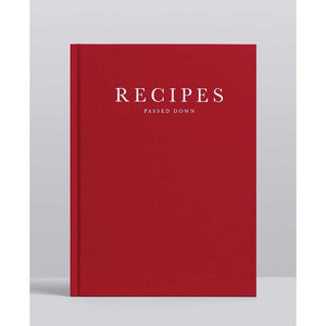 Recipes Passed Down Journal - Wine