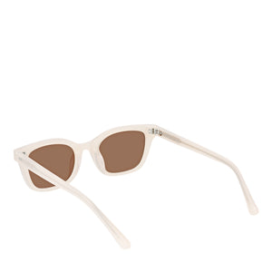 Transcendent Sunglasses Clear Nude