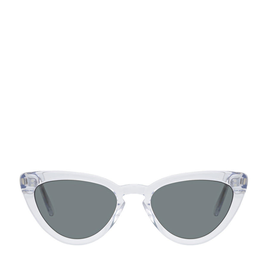 Villain Sunglasses Clear White